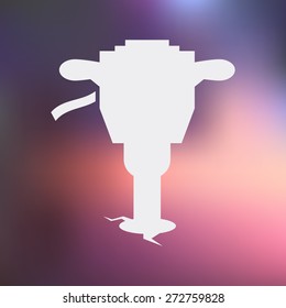 illustration of vector building modern icon in design