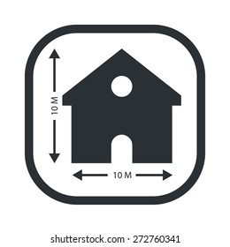 illustration of vector building modern icon in design