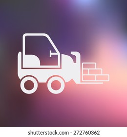 illustration of vector building modern icon in design