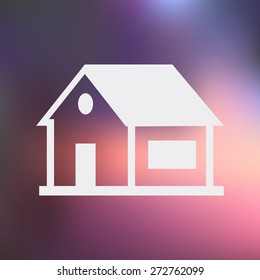 illustration of vector building modern icon in design