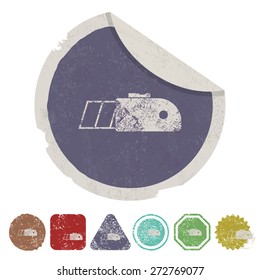 illustration of vector building modern icon in design