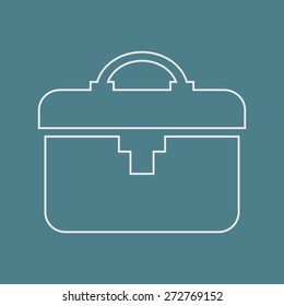 illustration of vector building modern icon in design