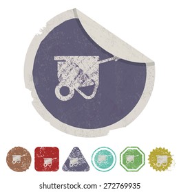 illustration of vector building modern icon in design