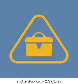 illustration of vector building modern icon in design