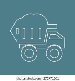 illustration of vector building modern icon in design