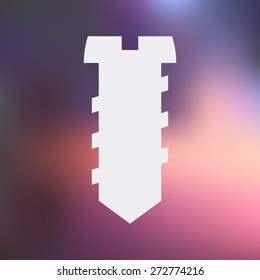 illustration of vector building modern icon in design
