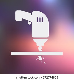 illustration of vector building modern icon in design
