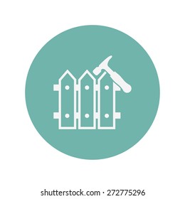 illustration of vector building modern icon in design