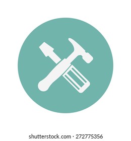 illustration of vector building modern icon in design