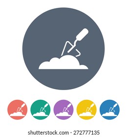 illustration of vector building modern icon in design
