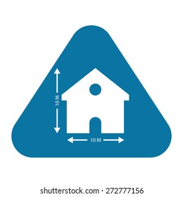 illustration of vector building modern icon in design