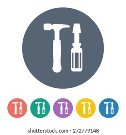 illustration of vector building modern icon in design