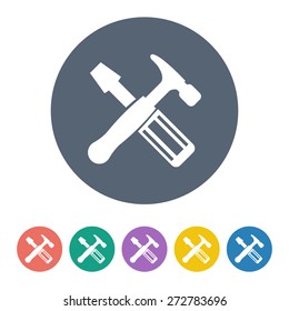 illustration of vector building modern icon in design