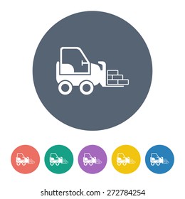 illustration of vector building modern icon in design