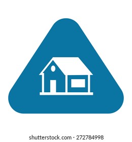 illustration of vector building modern icon in design