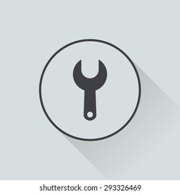 illustration of vector building modern icon in design