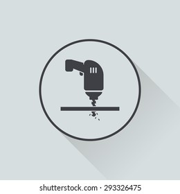 illustration of vector building modern icon in design