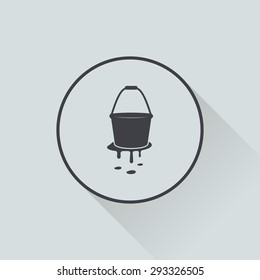 illustration of vector building modern icon in design