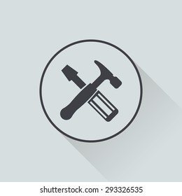 illustration of vector building modern icon in design