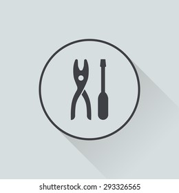 illustration of vector building modern icon in design
