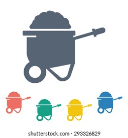 illustration of vector building modern icon in design