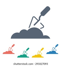 illustration of vector building modern icon in design