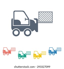 illustration of vector building modern icon in design