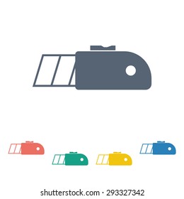 illustration of vector building modern icon in design