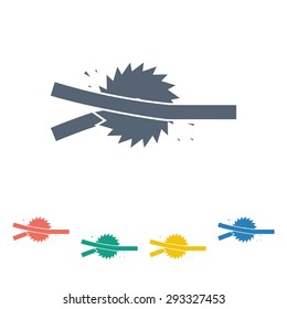 illustration of vector building modern icon in design