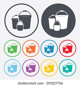 illustration of vector building modern icon in design