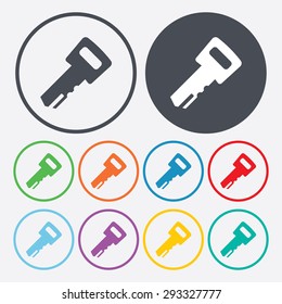 illustration of vector building modern icon in design