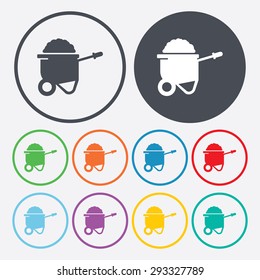 illustration of vector building modern icon in design