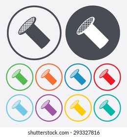 illustration of vector building modern icon in design