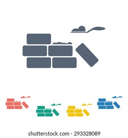 illustration of vector building modern icon in design