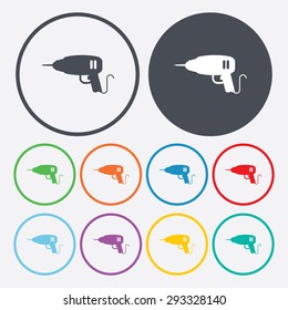 illustration of vector building modern icon in design