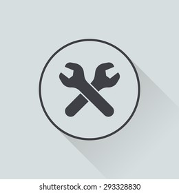 illustration of vector building modern icon in design