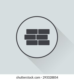 illustration of vector building modern icon in design
