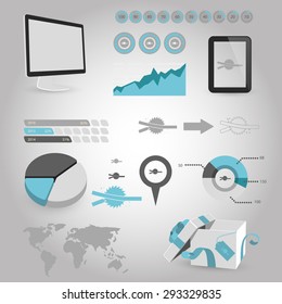 illustration of vector building modern icon in design