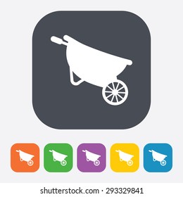 illustration of vector building modern icon in design