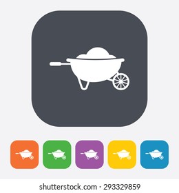 illustration of vector building modern icon in design
