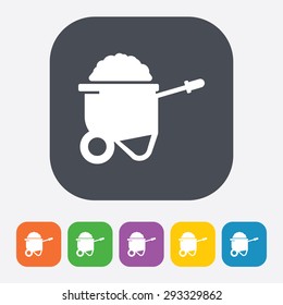 illustration of vector building modern icon in design