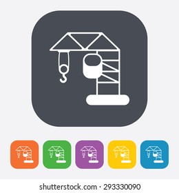 illustration of vector building modern icon in design