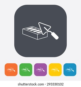illustration of vector building modern icon in design