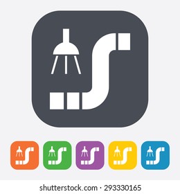 illustration of vector building modern icon in design