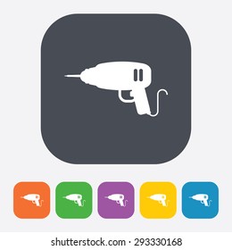 illustration of vector building modern icon in design
