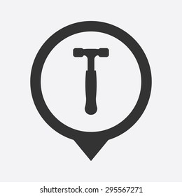 illustration of vector building modern icon in design