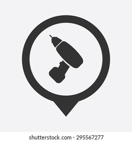 illustration of vector building modern icon in design