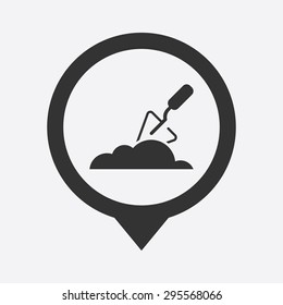 illustration of vector building modern icon in design