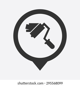 illustration of vector building modern icon in design