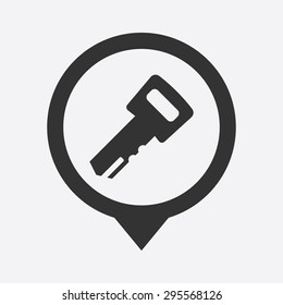 illustration of vector building modern icon in design